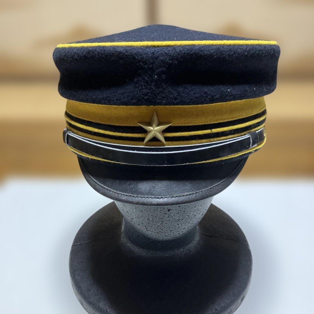 日本陸軍明治19年制第2種軍帽、佐官用、中田商店複製品 東京)中田商店 旧日本陸軍 下士官用軍帽 明治19年制 紺色 レプリカ