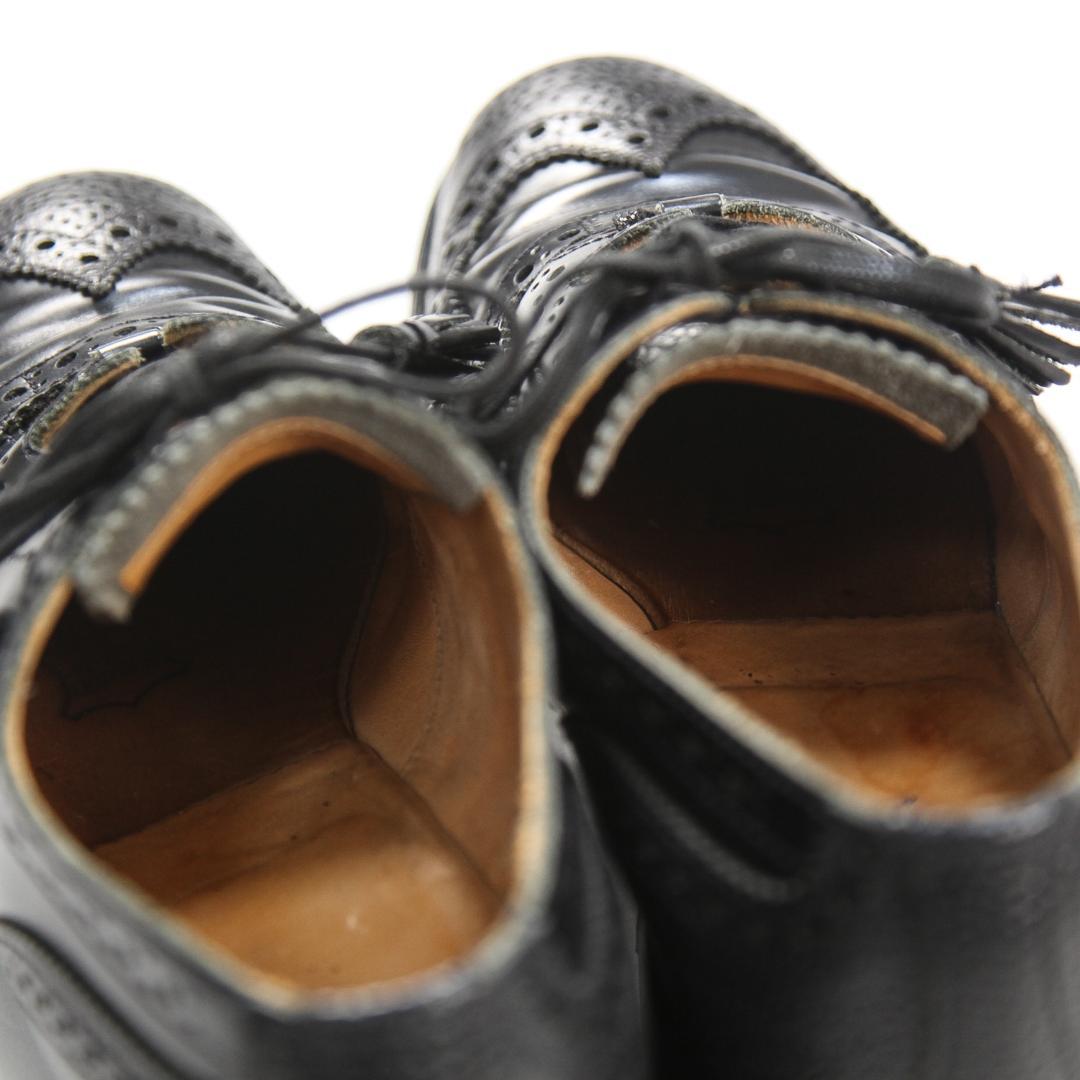 SANDERS Full Brogue Ghillie ギリーシューズ 26cm