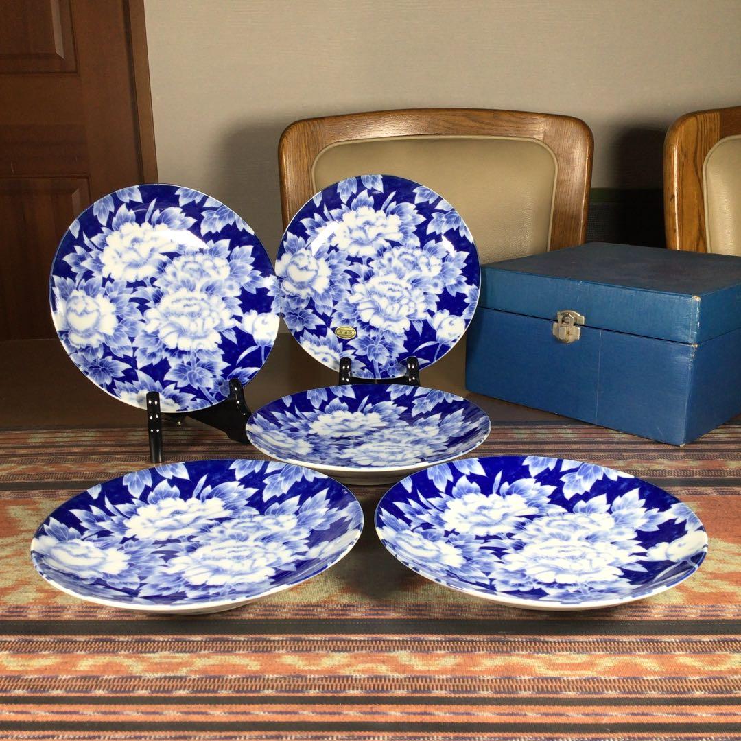 フォロうー特価』 有田焼 萬ニ郎 中皿 5枚 - メルカリ