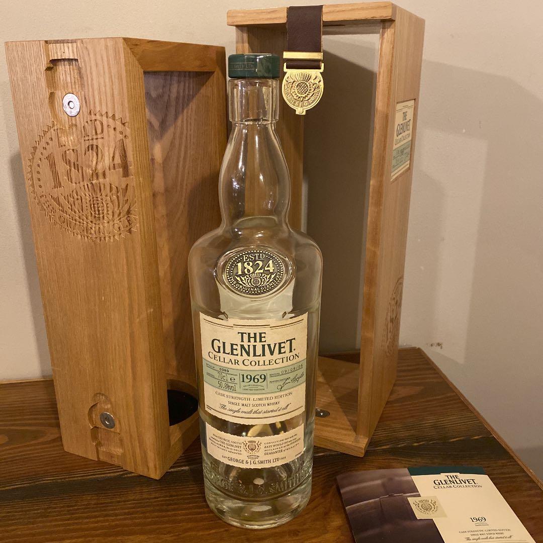 Glen Livet 21y 空瓶箱あり