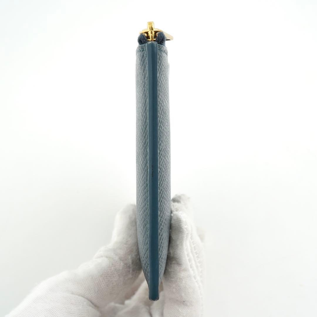 ✨極美品✨　CELINE ケース　カードケース　ロゴ刻印　本革　レザー