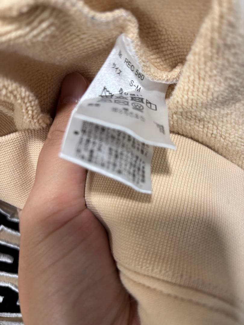 リルーム　PALM SPRINGS フードロゴパーカー S-Mサイズ