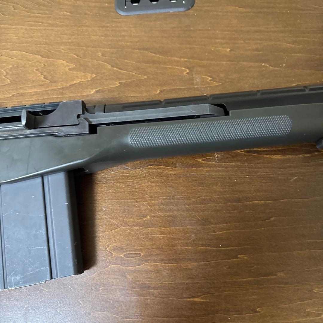 東京マルイ　M14 OD ファイバーストック　電動ガン　サイドマウント付き