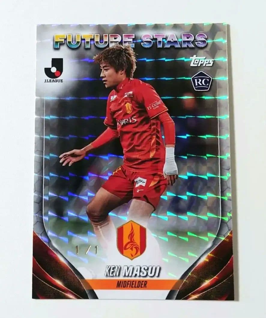 【1of1】TOPPS Jリーグ 名古屋グランパス RC 倍井謙【1/1】