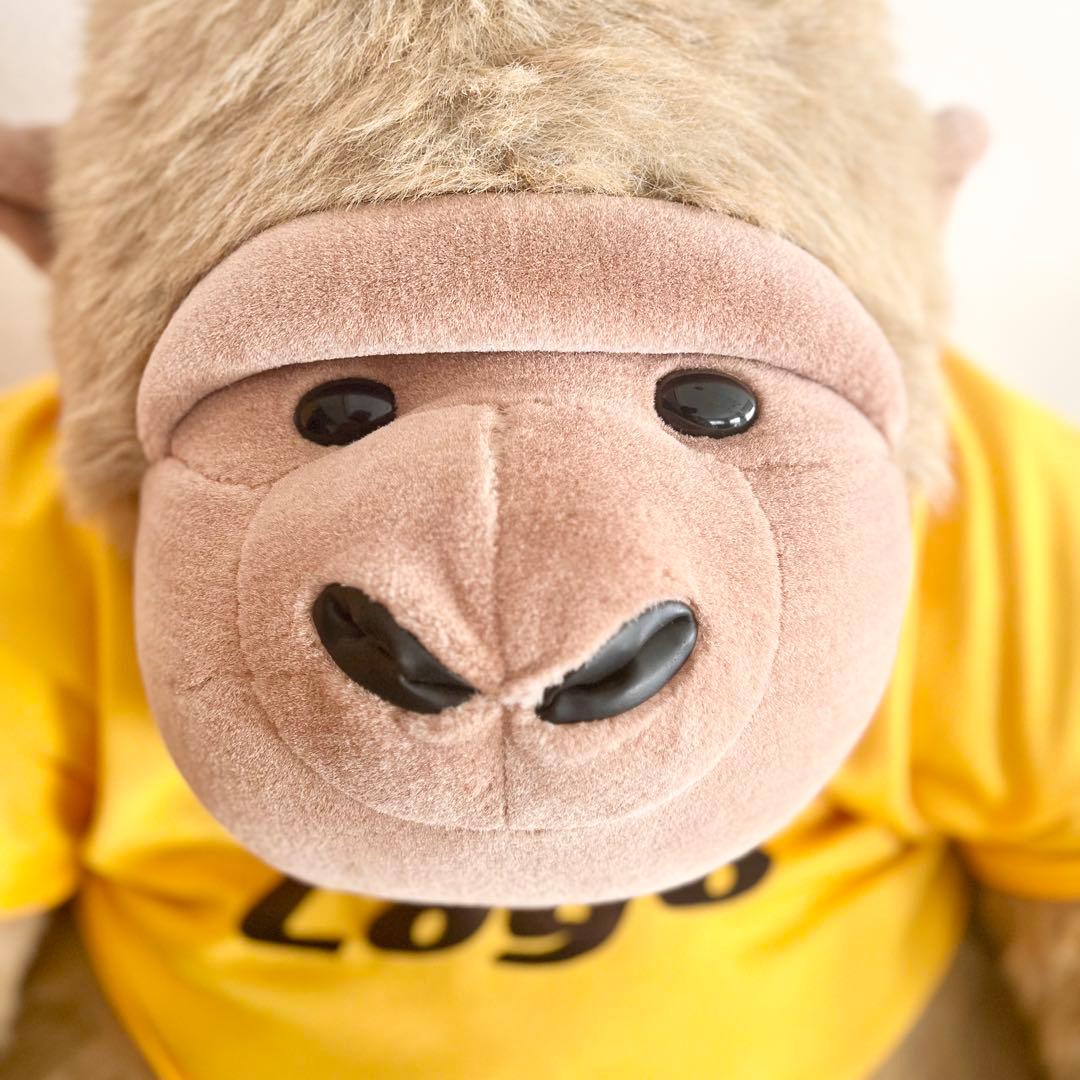 【週末値下げ】やまとなでしこ「ゴリラのぬいぐるみ」◇美品