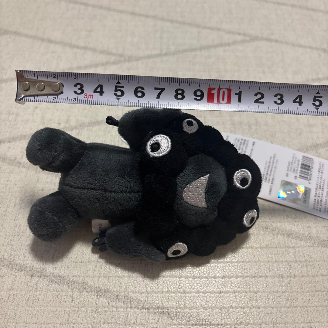 ハンギョドン ミャクミャク ぬいぐるみカラナビ付き 黒ミャク