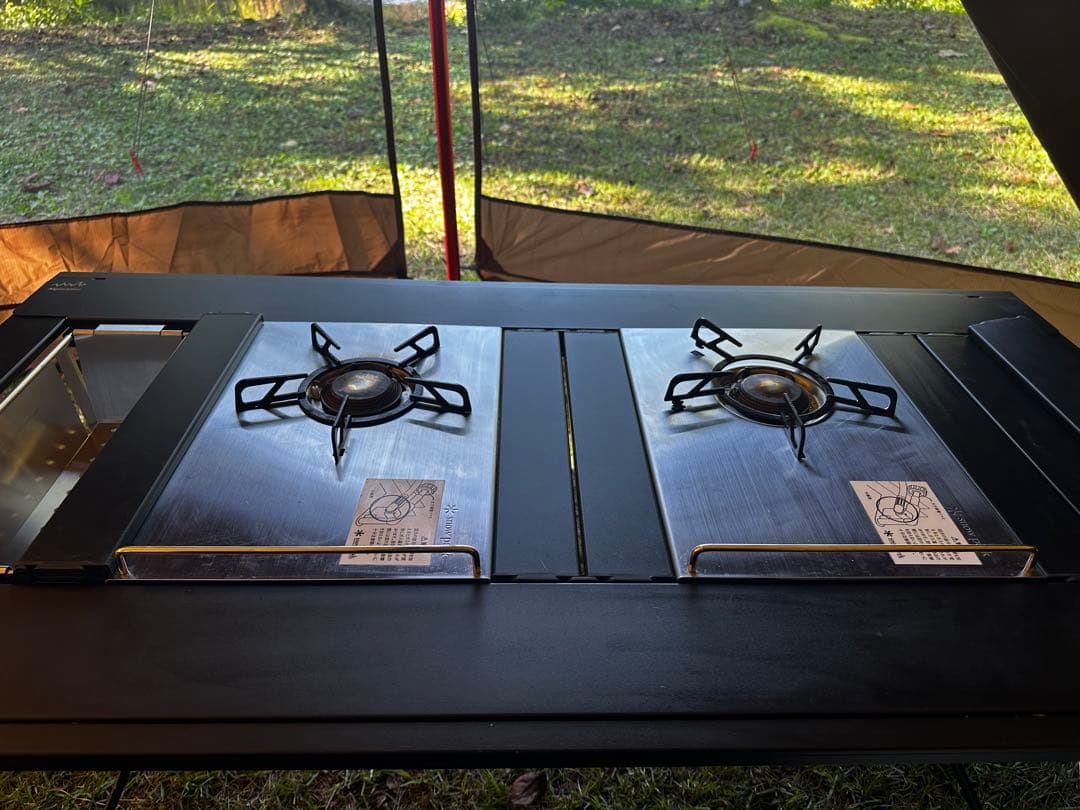 スノーピーク ギガパワー プレートバーナーLI GS-400 2セット(美品)