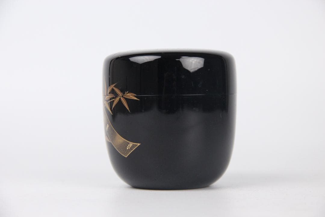 加賀蒔絵師宗利作 吉田利昭 大棗 内銀地 螺鈿細工入 栞