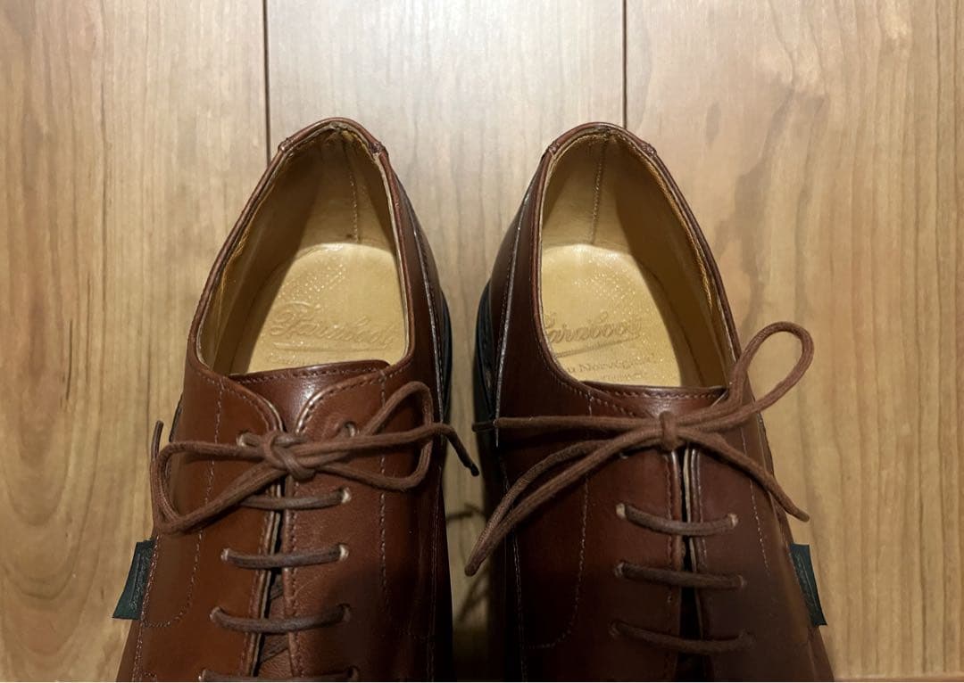 一度着用のみ極美品☆PARABOOT シャンボード サイズ6H CHAMBORD