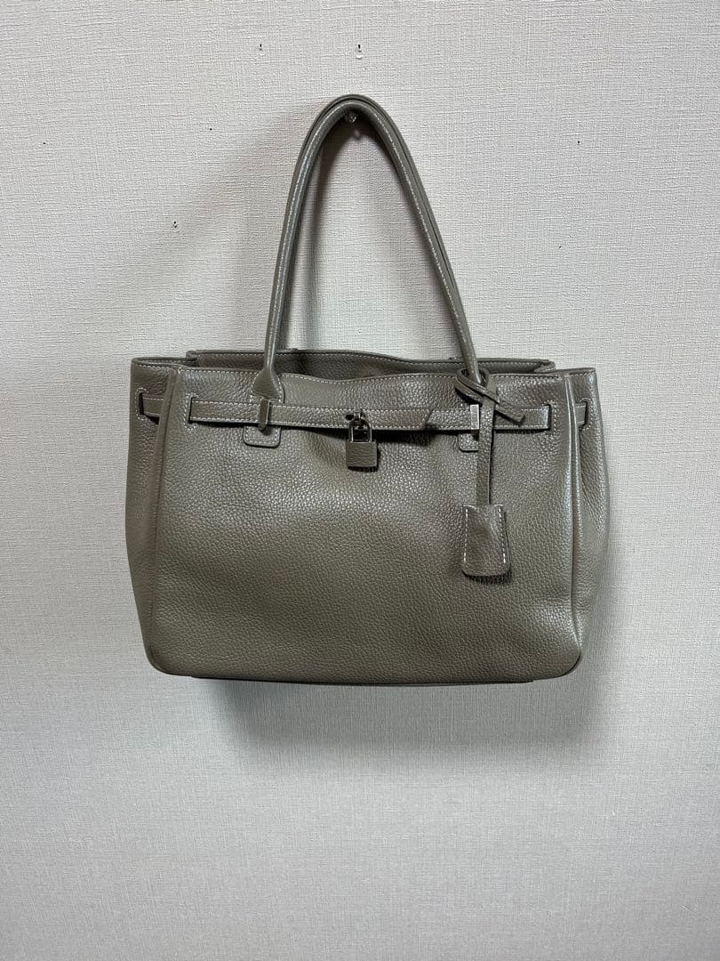 ◯専用傳濱野ハマノHamanoエトゥープミーティアバッグバッグ レザー 牛革