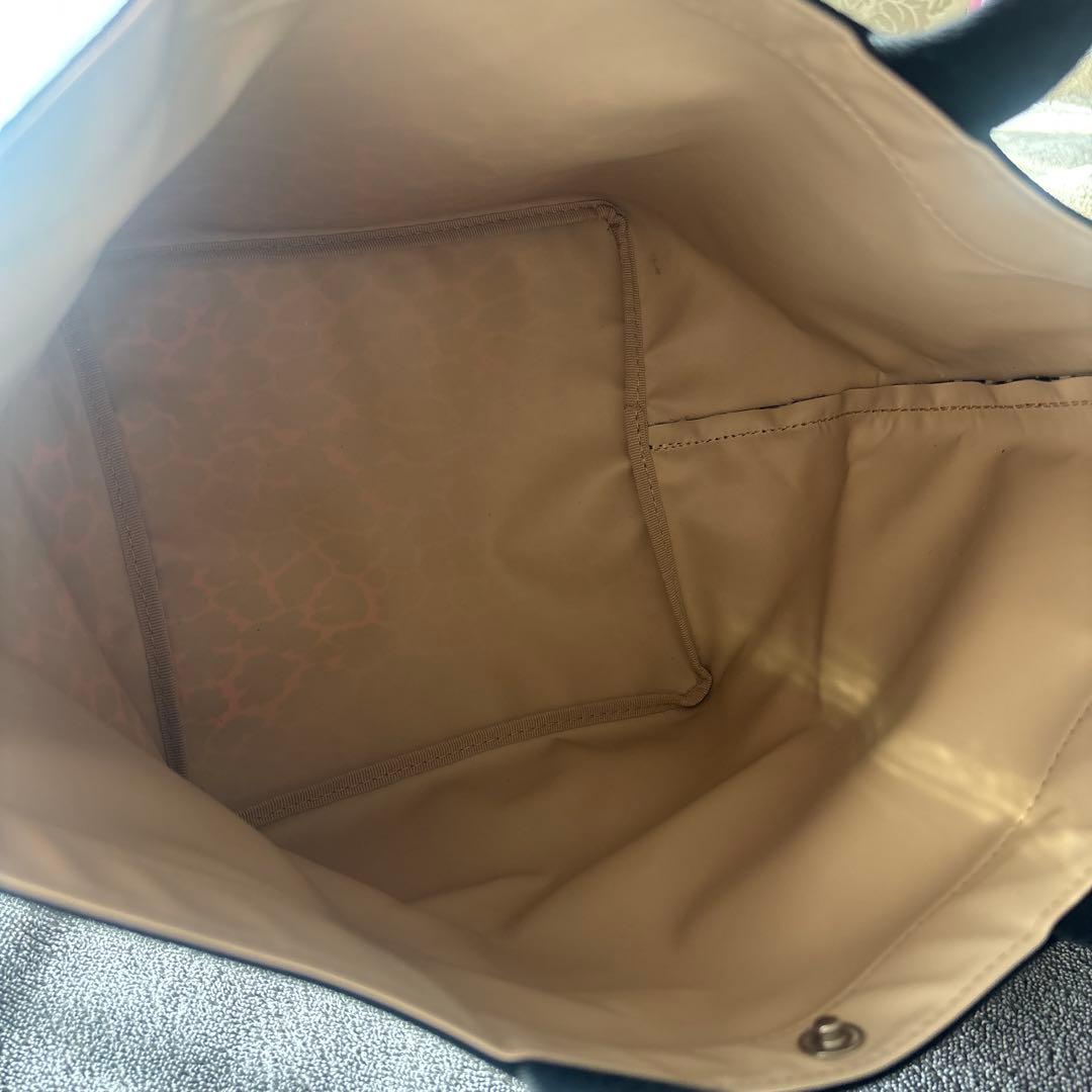 エルベシャプリエ 707FN パンサーブラン×ノワール×ノワール(舟型トートM