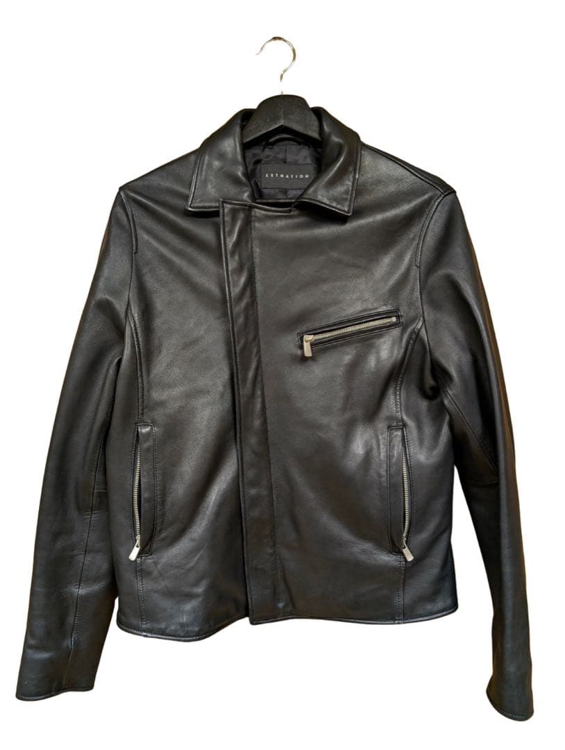 ESTNATION エストネーション ラムレザー ライダース - メルカリ