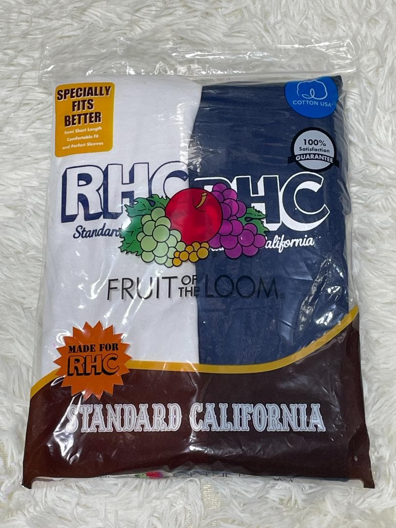 XL RHC ロンハーマン スタカリ フルーツオブザルーム パックT Tシャツ