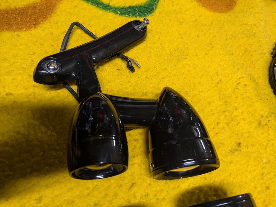 今日だけ値下げハーレーツーリングモデル用ウインカー＆フォグランプ