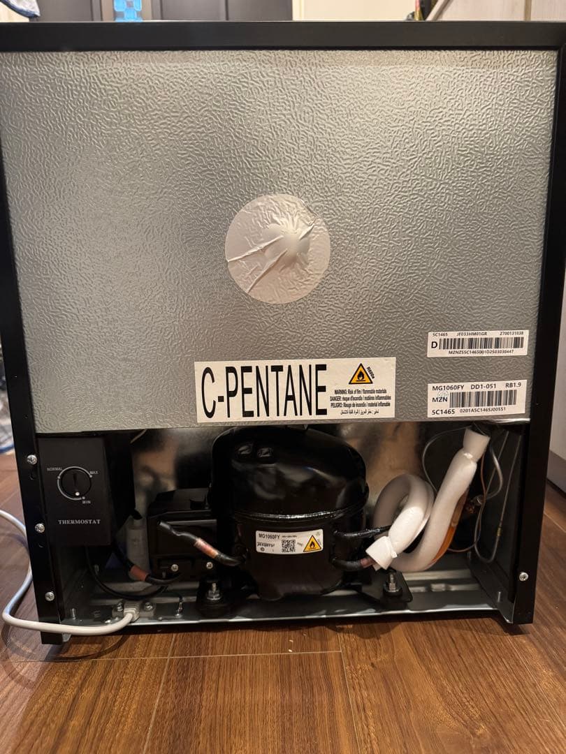 冷凍庫 33L 2025年製 MAXZEN