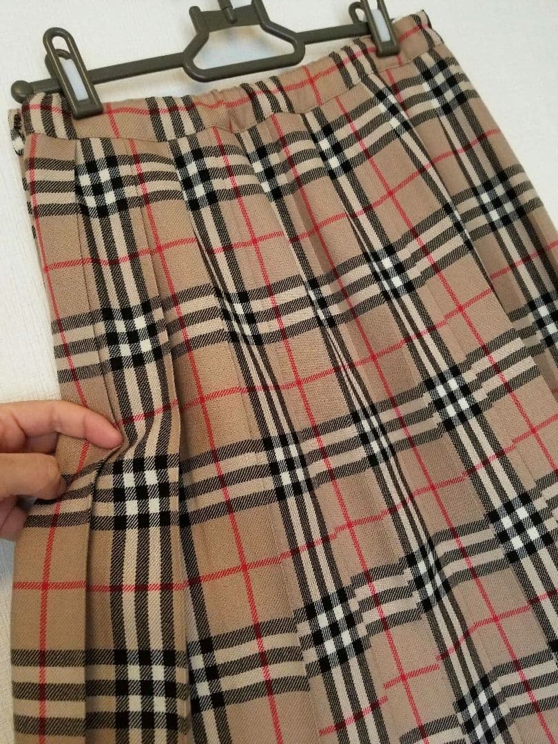 バーバリープリーツスカート美品良品キッズ◯大人◯150 160S 2度使用品◯