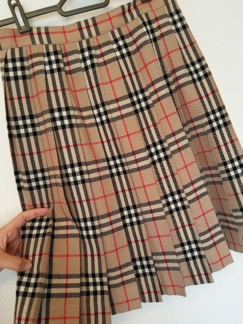 バーバリープリーツスカート美品良品キッズ◯大人◯150 160S 2度使用品◯