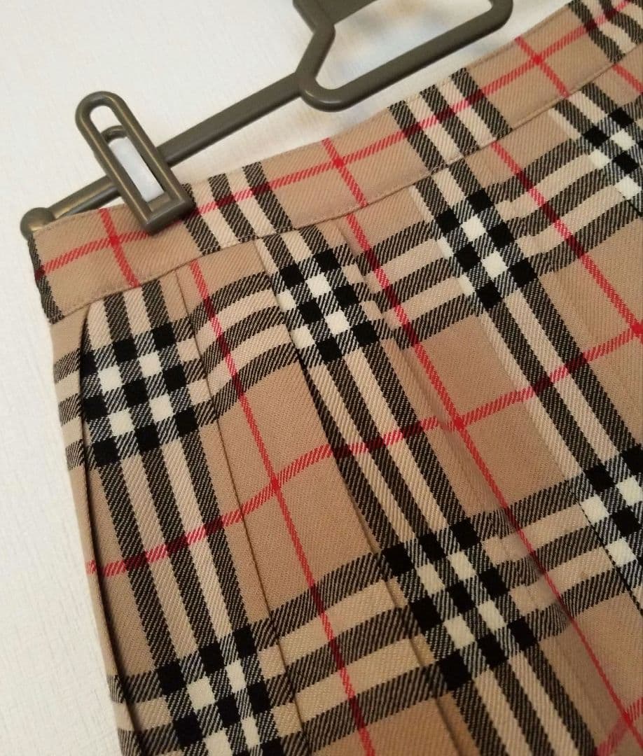 バーバリープリーツスカート美品良品キッズ◯大人◯150 160S 2度使用品◯