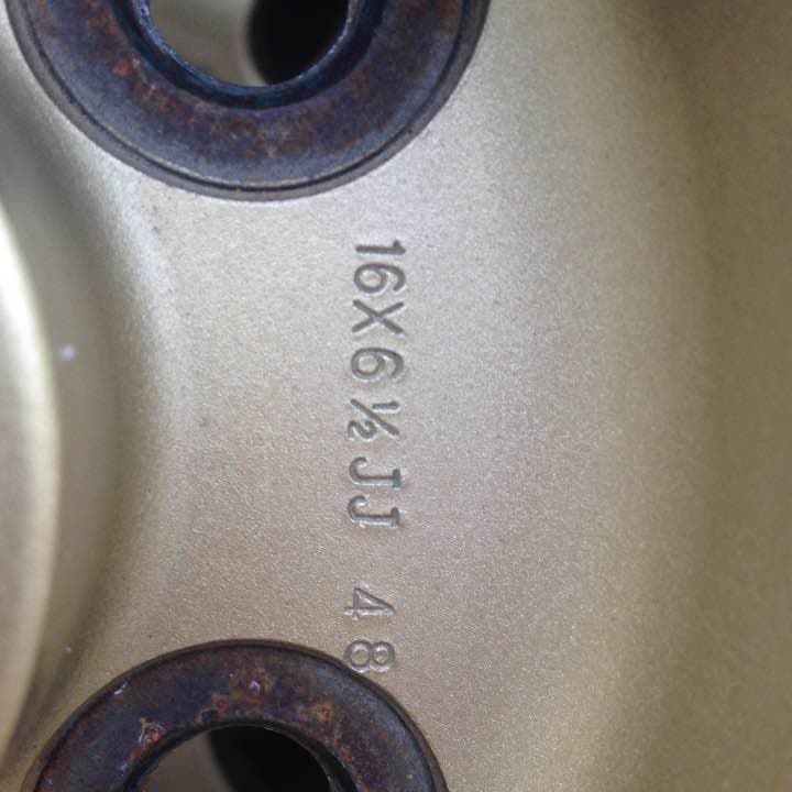 BBS 16 6.5j +48 pcd100 4本