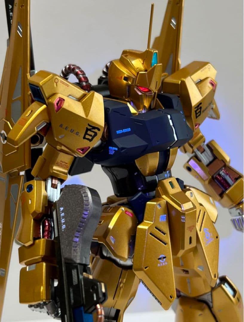 MG百式1/100スケールVer.2.0塗装完成品(一部発光有り)オマケ付き