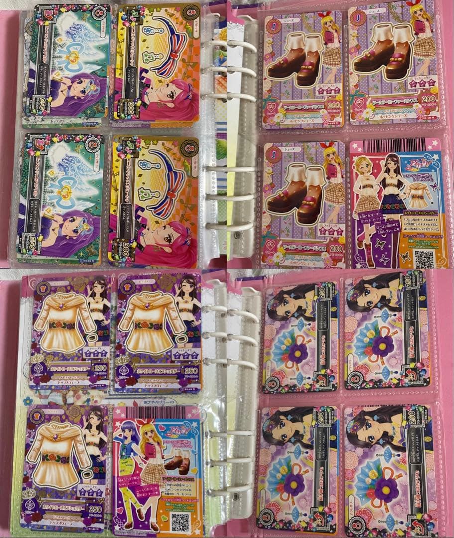 アイカツカードまとめ売り ファイル付き アイカツカード まとめ売り