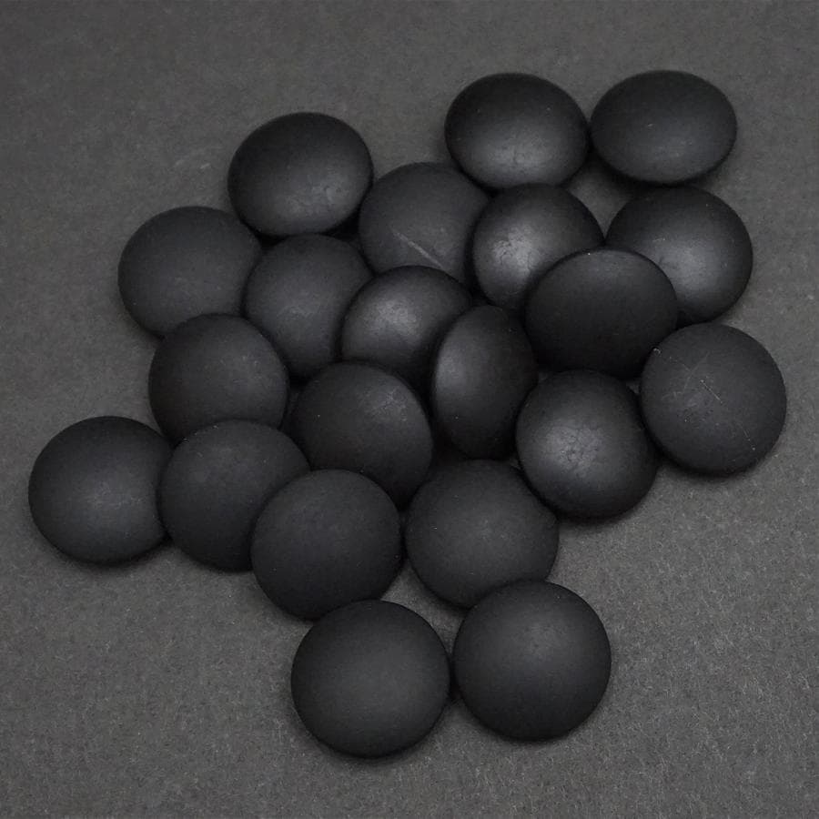 碁石 蛤 35号 那智黒 高級 囲碁 白石 黒石 碁笥付き 未使用品 美品