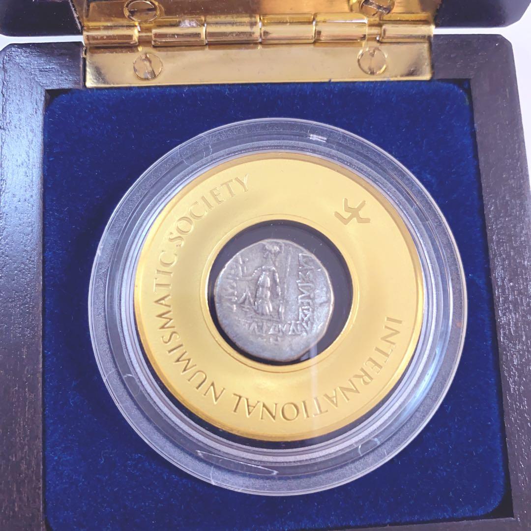 希少‼︎】フランクリンミント アリオバルザネス1世 ドラクマ銀貨