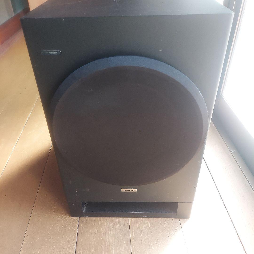 オンキョーSL-A251 アンプ内蔵サブウーファー - メルカリ