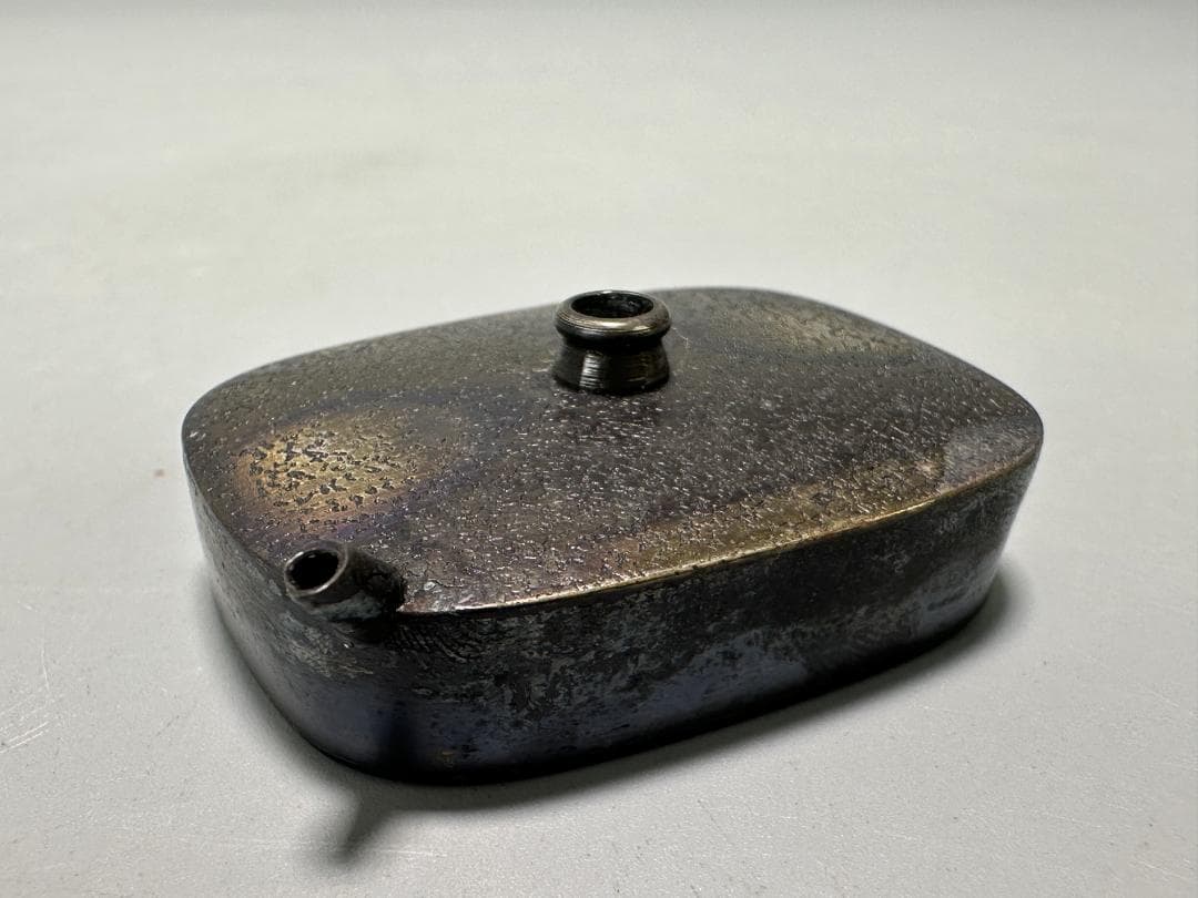 書道具　文房具　硯箱　東雲作　螺鈿　水滴　硯