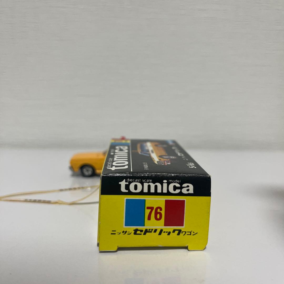黒箱トミカ76 1/65 NISSAN CEDRIC イエロー