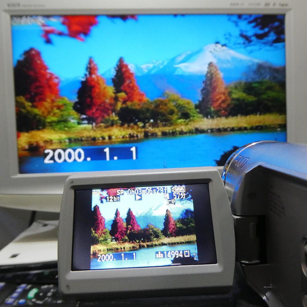 動作品 ソニーDCR-TRV50 MiniDV ビデオカメラ DVDダビングに