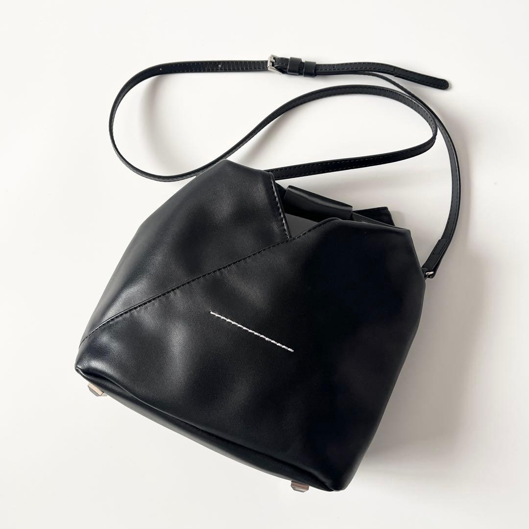 MM6 メゾンマルジェラ　ジャパニーズ　2way　ショルダーバッグ　黒　ブラック