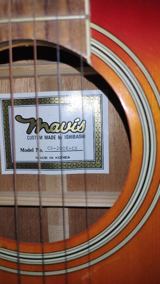 ギター Mavis CS-200E-CS