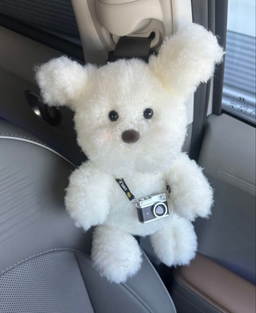 オンライン完売】韓国 CHEROP モンモ シートベルトカバー ぬいぐるみ