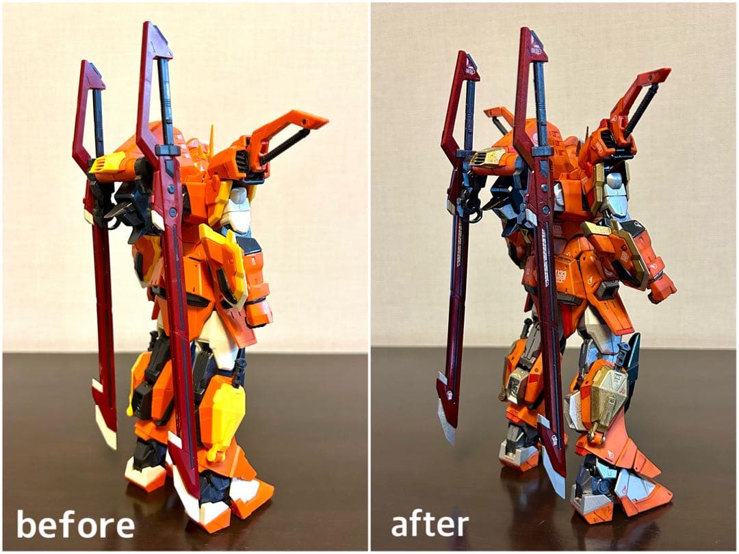 MGアストレイブルーフレームセカンドリバイ & FM ソードカラミティ セット