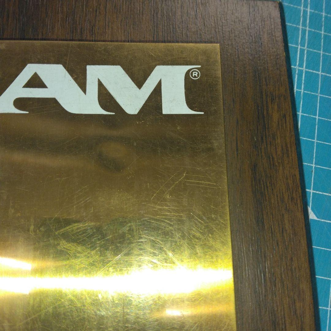 ['80年] パンナム航空 Clipper Club 生涯会員証金属製プレート