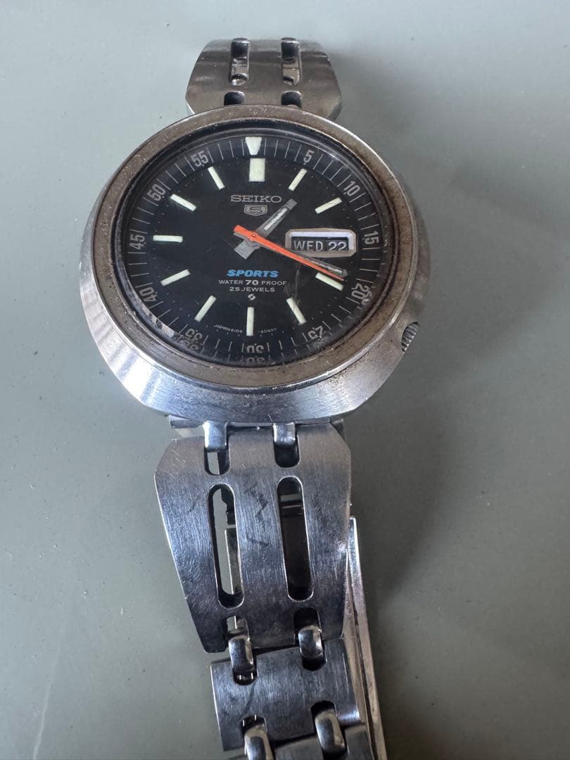 SEIKO スポーツ 自動巻き時計