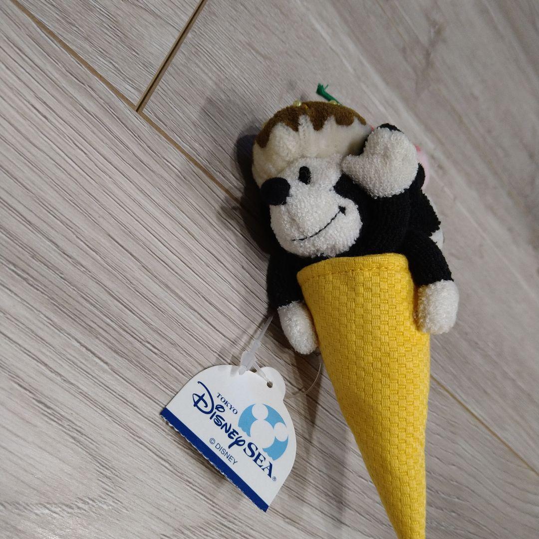 新品　ディズニーシー　激レア　アイス　コーン　ミッキー　ミニー　ぬいぐるみ