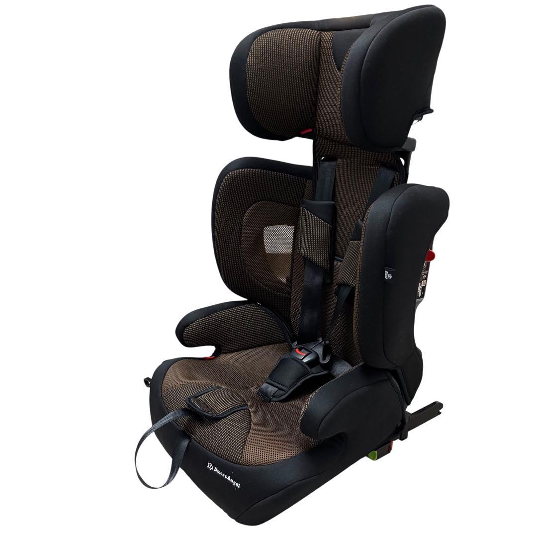 極美品 スマートエンジェル ハーネスジュニア ジュニアシート ISOFIX