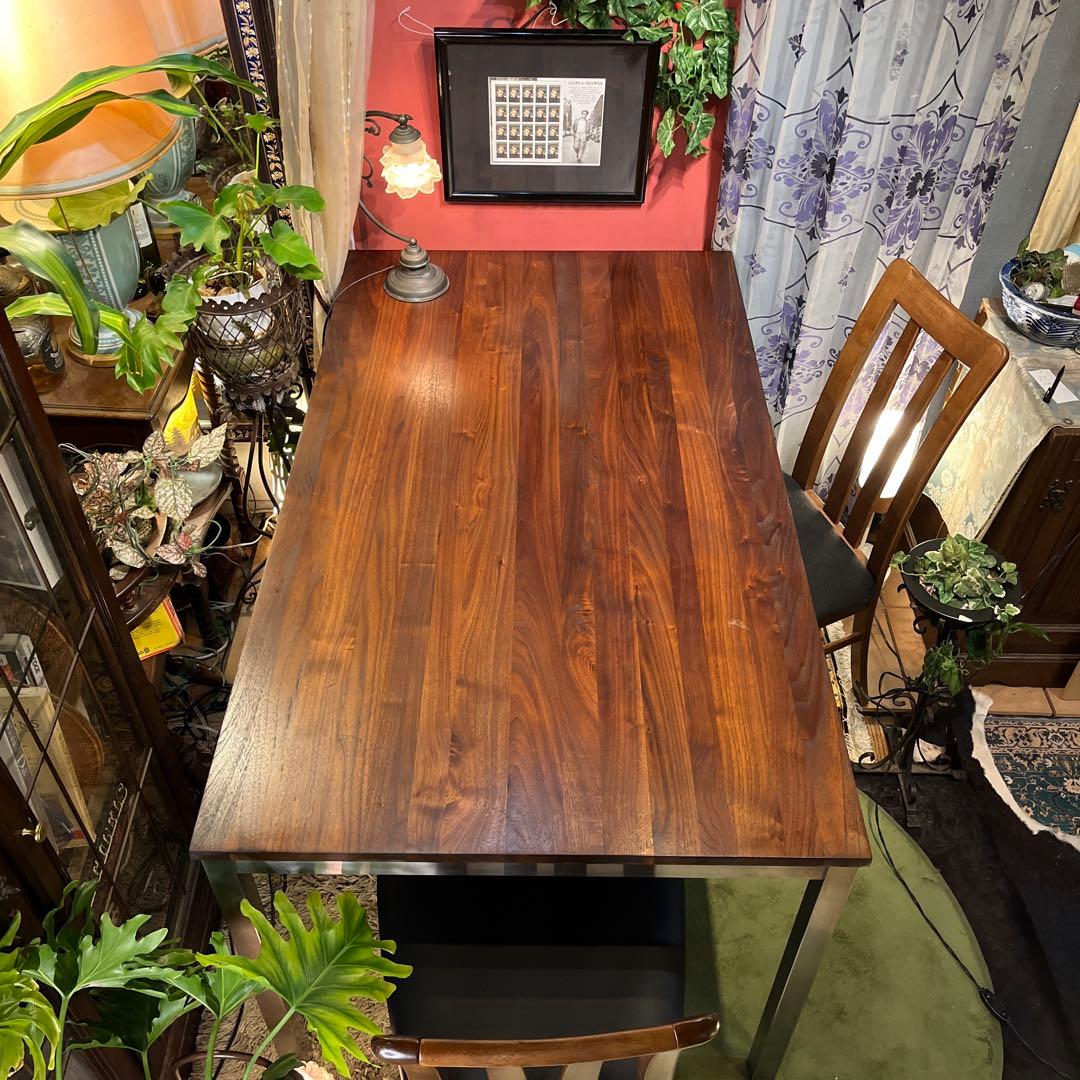 Sale 美品　ヴィンテージ ウォールナット無垢　ダイニングテーブル