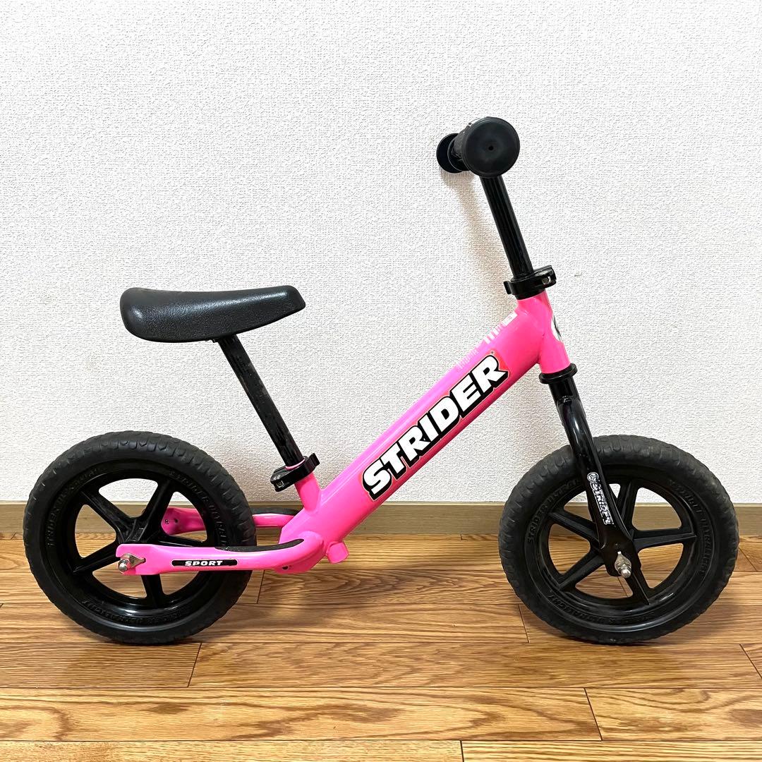 ストライダー STRIDER 12スポーツ ピンク バランスバイク 日本正規品