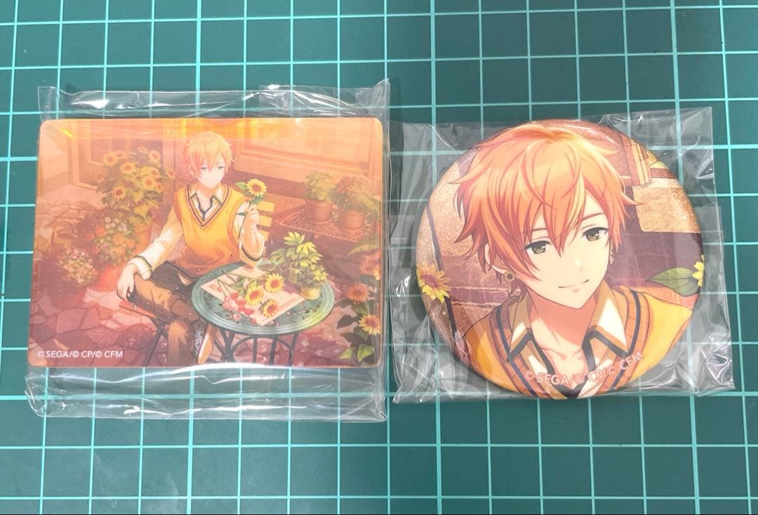 プロセカ 彰人 ひまわりセット 予約商品】グリッター缶バッジ