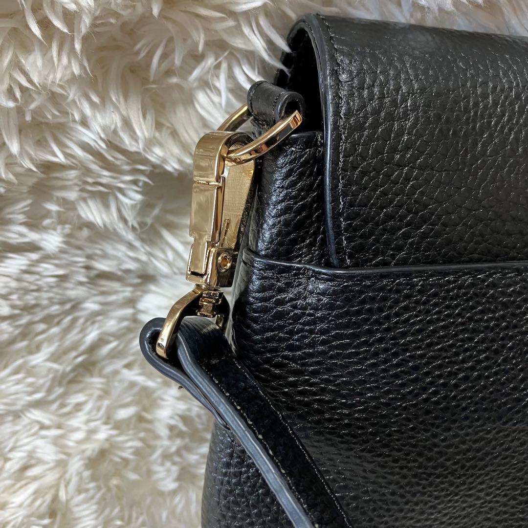 【さっちゃん 様】アニエスベー ショルダーバッグ クロスボディ 牛革 シボ加工