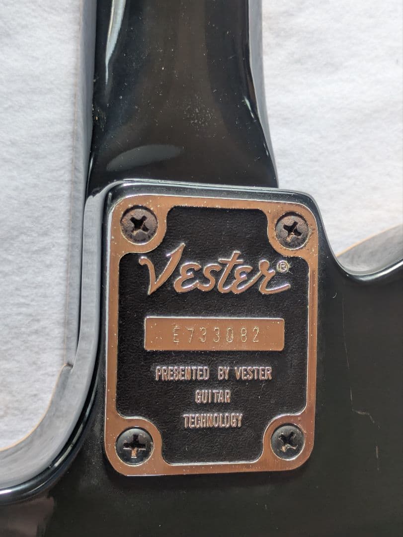 Vester エレキギター 青 調整済】vester maniac TEJ 布袋