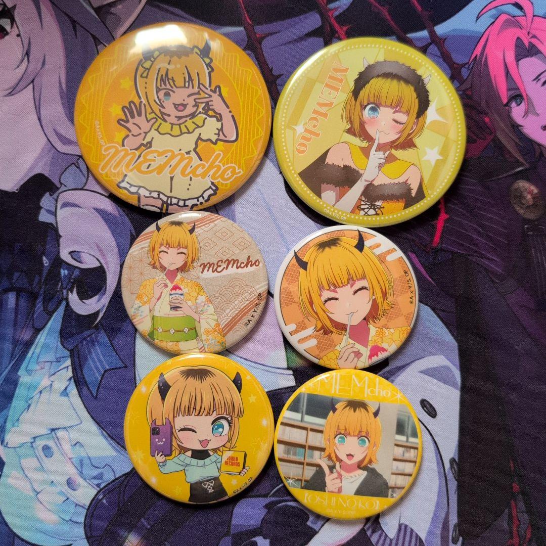 推しの子 MEMちょ 缶バッジ 6点セット - メルカリ