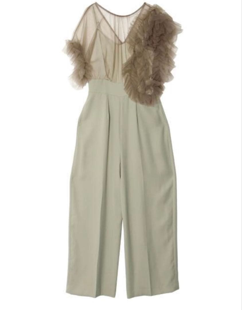 ラグナムーン LADYチュールドッキングコンビネゾン M ミント