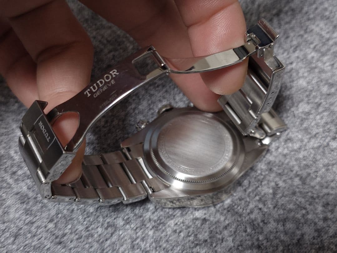 TUDOR 正規品 ブラックベイ クロノ 79350