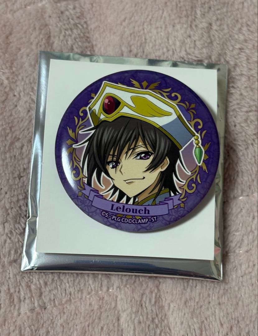 コードギアス 反逆のルルーシュ ルルーシュ 皇帝 缶バッジ - メルカリ