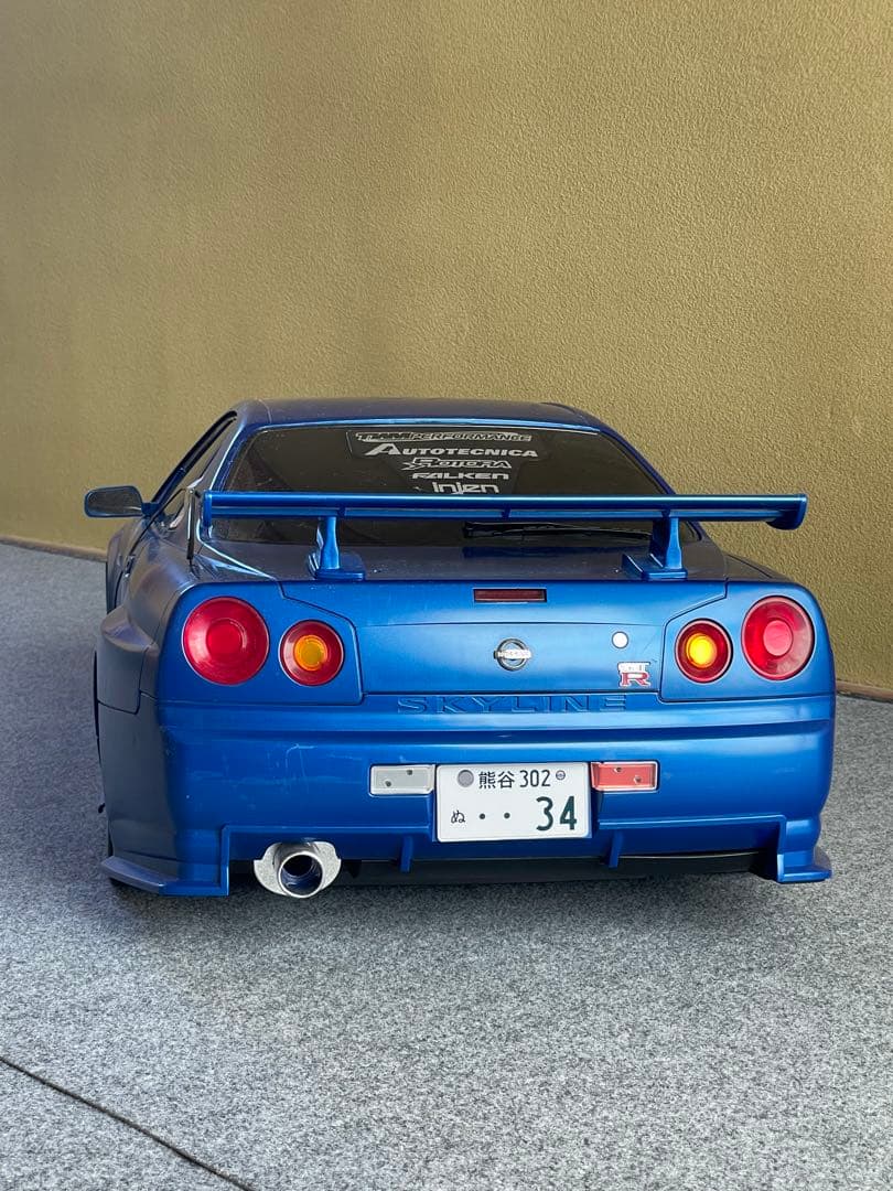 NIKKOスカイライン R34 GTRラジコン 1/5スケール