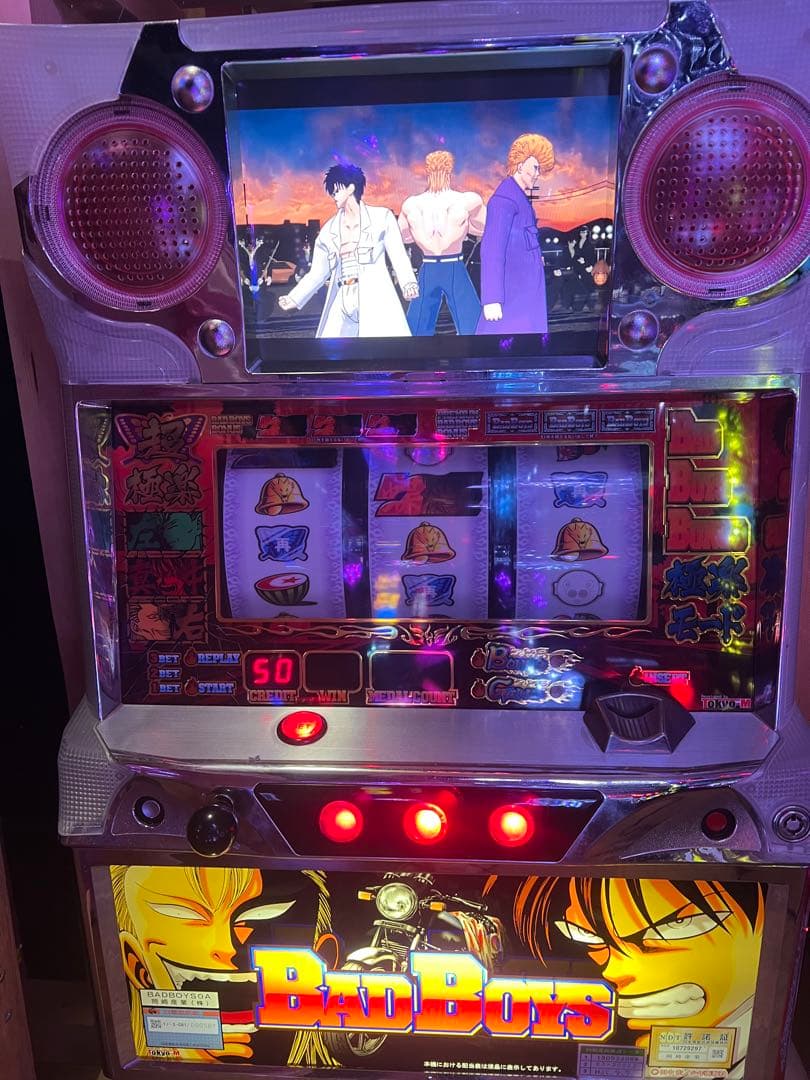 パチスロ実機 咲‐Saki‐ 頂上決戦 オートスマスロユニット付き 設定6